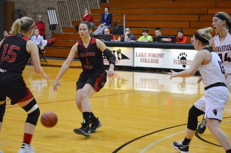 Erin Efimoff and the Women's Basketball team will play three home contests this weekend (photo credit: Luke Stanczyk).