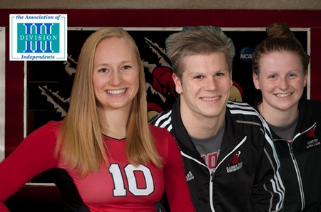 Three Tech Athletes Named Student-Athlete of the Month