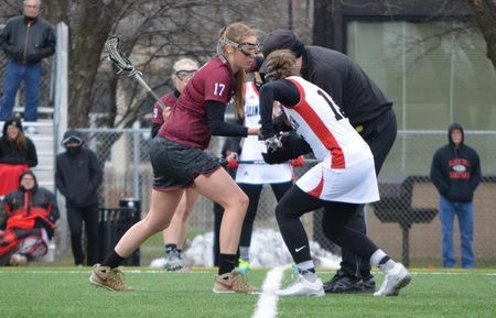 Women's Lacrosse will be in action at home on Saturday (photo credit: Kirsten Robinson)