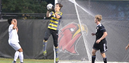 Kern stands tall in goal as Hawks battle to draw