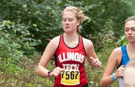 Erin Nelson paced Tech on Saturday (photo credit: Stephen Bates, WCS Photography).