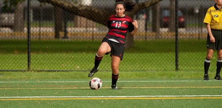Alysia DeSimone and the Women's Soccer team play twice this week and will be the only Tech team with a home contest (photo credit: Stephen Bates, WCS Photography).