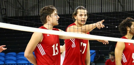 Men's Volleyball has two tough contests ahead this week (photo credit: Justin Reifert).
