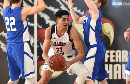 Max Hisatake had a career-high 22 points in the win (photo credit: Dean Reid, d3photography.com)