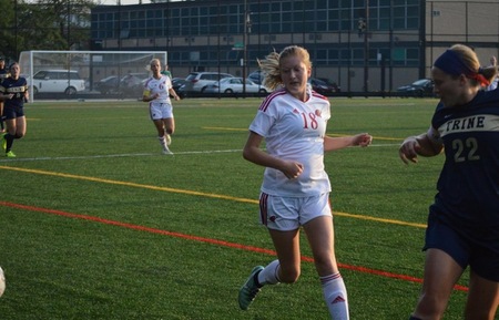 Gillian Larsen scored her third goal of the season on Wednesday.
