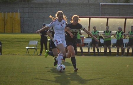Erin James scored Tech's lone goal on the day.